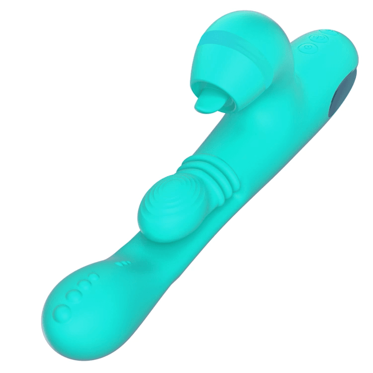 Инновационный вибратор-кролик Sensa Sway Amovibe, с технологией массажа на 360 градусов, 10 режимов