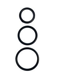 Набор силиконовых колец OnOna Vigor Rings, чёрные