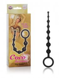 Анальная елочка Coco Licious Play Beads – черный